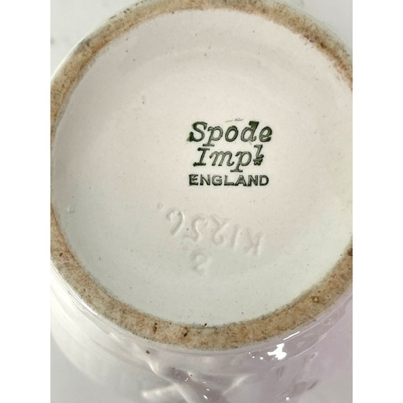 Vintage Spode England Porcelain Old English Tavern Pitcher K1256 Bone China Nice - Picture 3 of 8